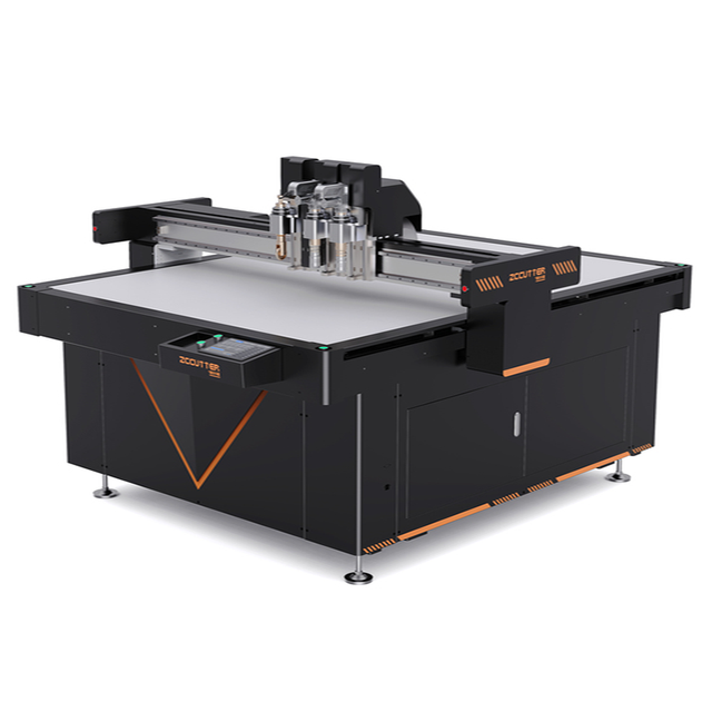 ZCRC Triple Tools Fully Automatic Carton Box Prototyping Digital Cutting And Creasing Machine