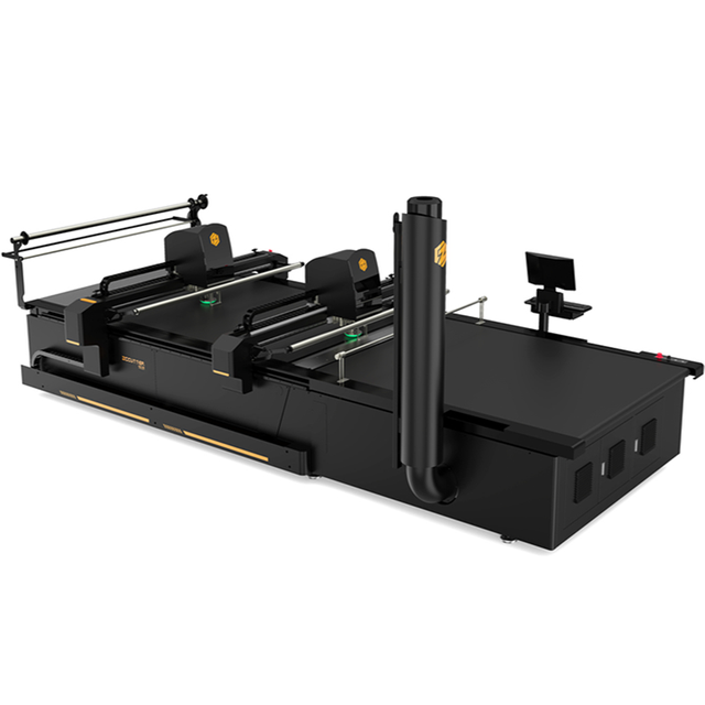 ZCCUTTER 2025 New Model ZCRD Four-Head Double-Gantry Flatbed Digital Cutting Machine