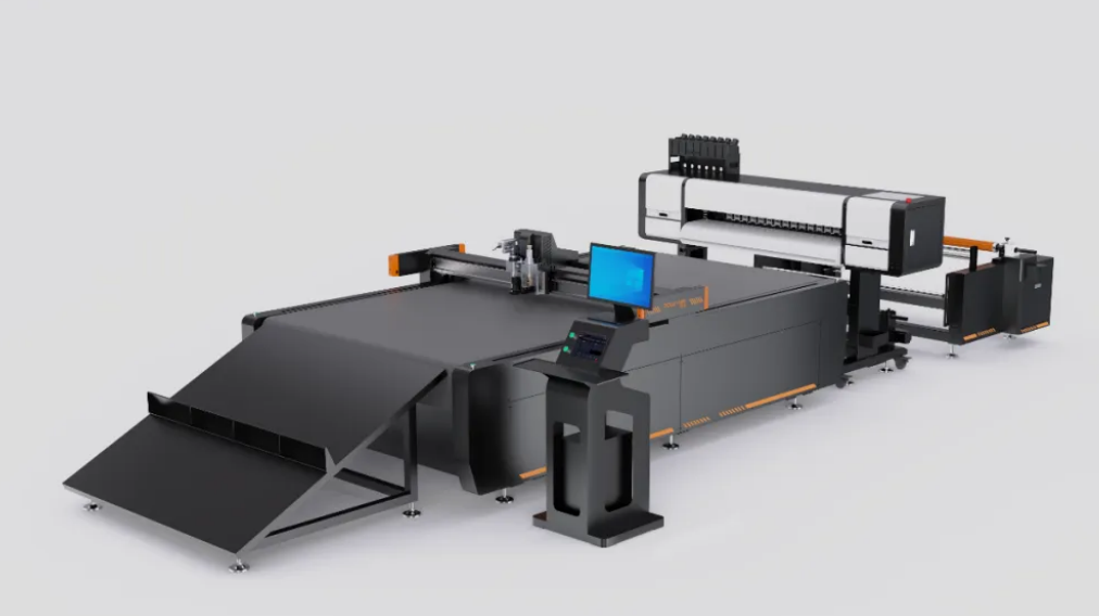 CCD Automatic digital cutting machine and printer