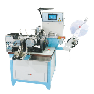 Ultrasonic cutting and folding label machine