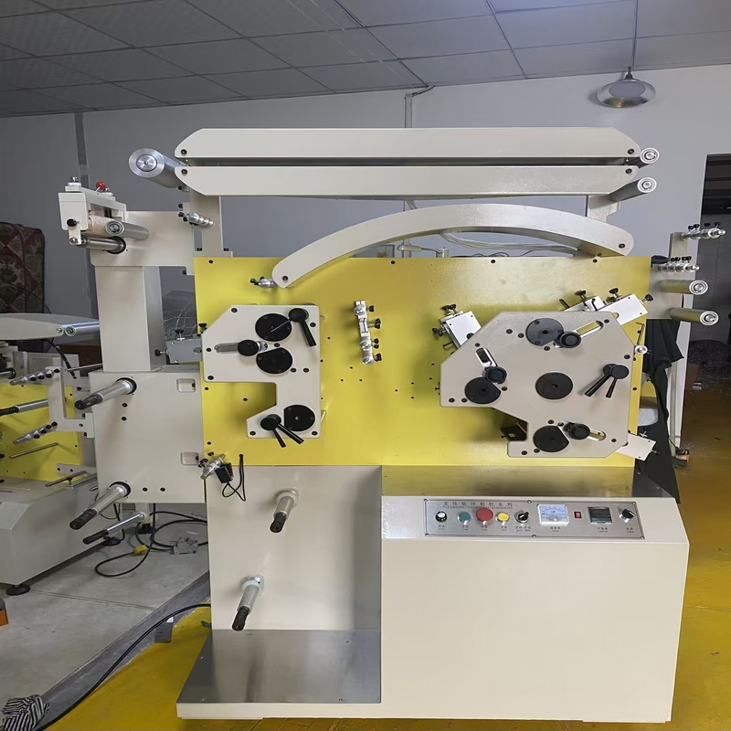 High-Speed Flexo Label Printing Equipment in Operation