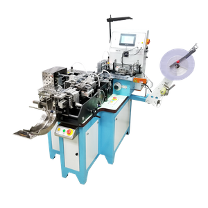 Ultrasonic label cutting and folding machine