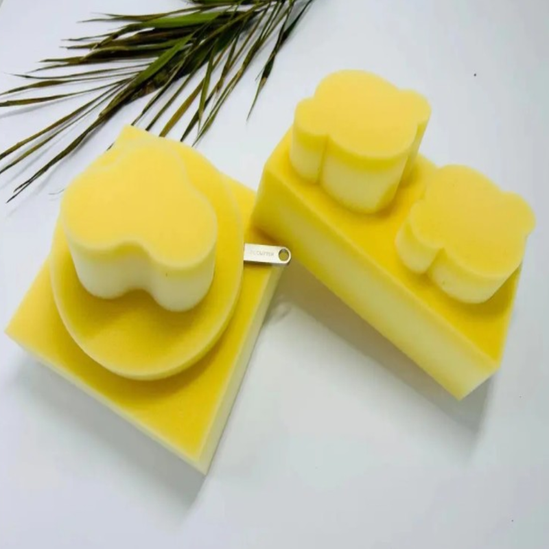 Smooth edge cutting of soft sponge materials